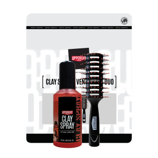 CLAY SPRAY + VENT BRUSH DUO